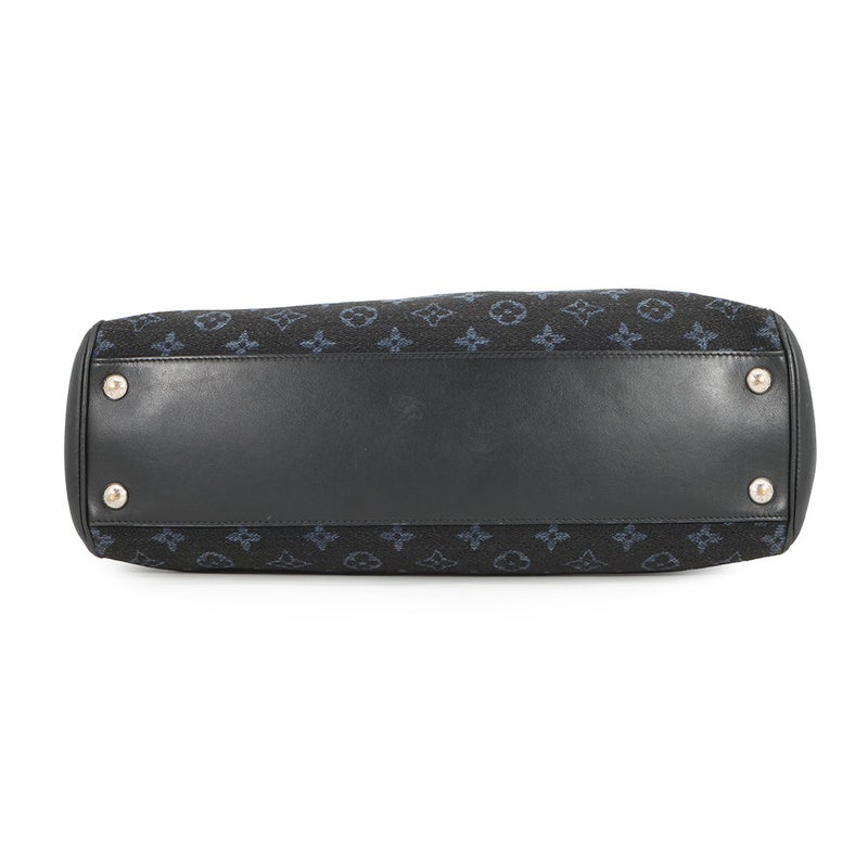 ルイヴィトン トートバッグ モノグラム・ジャガード グラン・サック M55203 LOUIS VUITTON ヴィトン 黒 ブラック