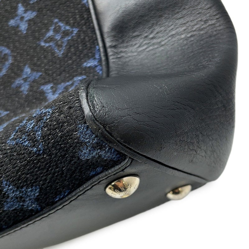 ルイヴィトン トートバッグ モノグラム・ジャガード グラン・サック M55203 LOUIS VUITTON ヴィトン 黒 ブラック