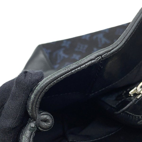 ルイヴィトン トートバッグ モノグラム・ジャガード グラン・サック M55203 LOUIS VUITTON ヴィトン 黒 ブラック