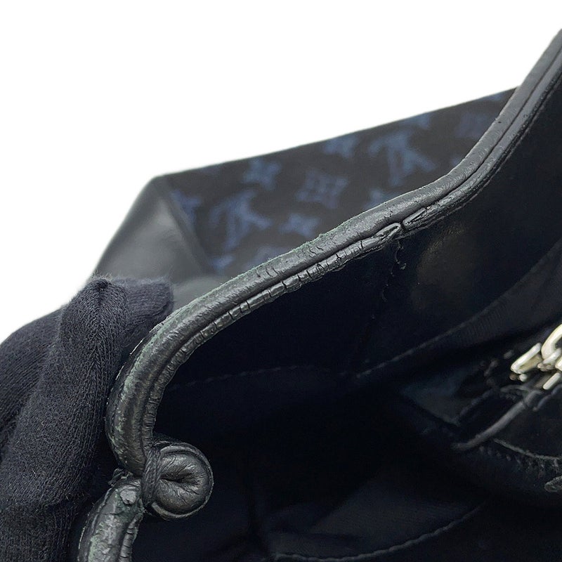 ルイヴィトン トートバッグ モノグラム・ジャガード グラン・サック M55203 LOUIS VUITTON ヴィトン 黒 ブラック