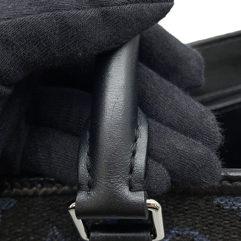 ルイヴィトン トートバッグ モノグラム・ジャガード グラン・サック M55203 LOUIS VUITTON ヴィトン 黒 ブラック