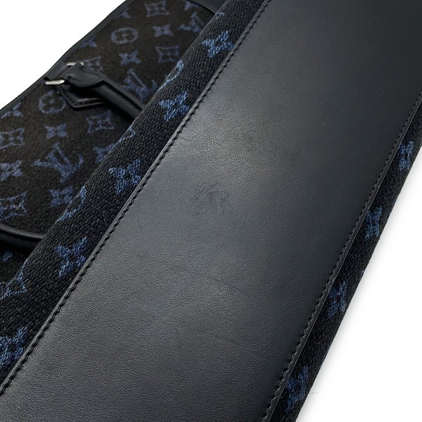 ルイヴィトン トートバッグ モノグラム・ジャガード グラン・サック M55203 LOUIS VUITTON ヴィトン 黒 ブラック