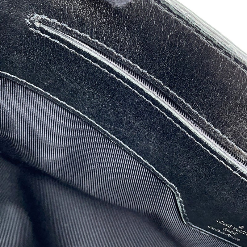 ルイヴィトン トートバッグ モノグラム・ジャガード グラン・サック M55203 LOUIS VUITTON ヴィトン 黒 ブラック