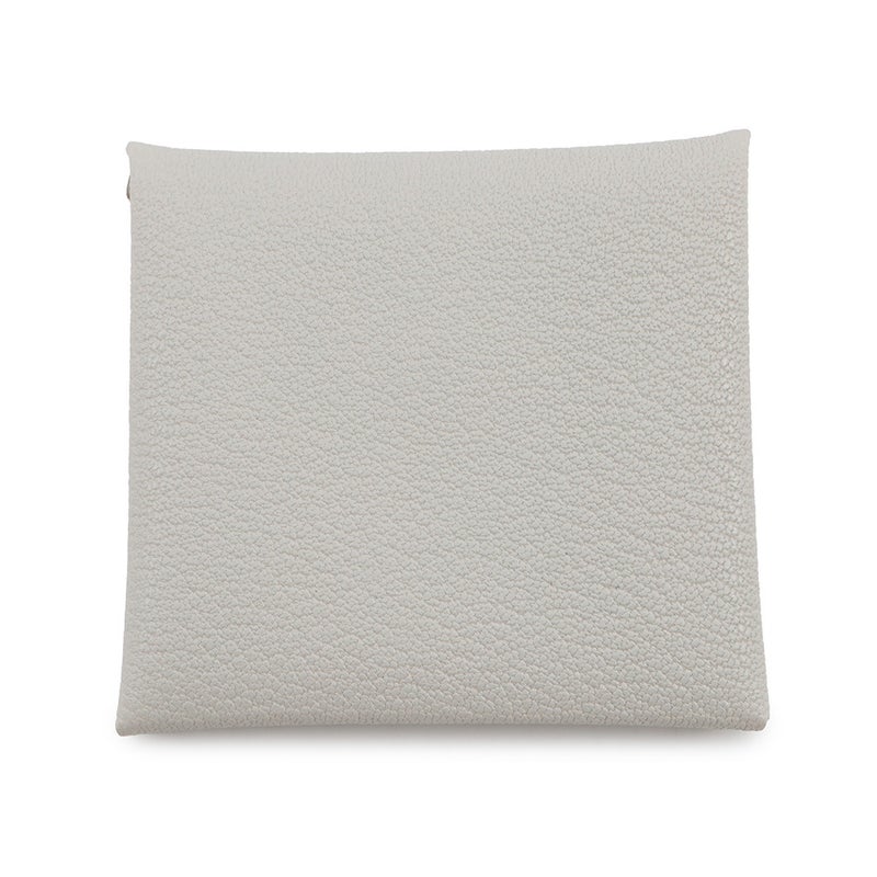 エルメス コインケース バスティア パールグレー/シルバー金具 エバーカラー W刻印 財布