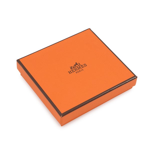 エルメス コインケース バスティア パールグレー/シルバー金具 エバーカラー W刻印 財布