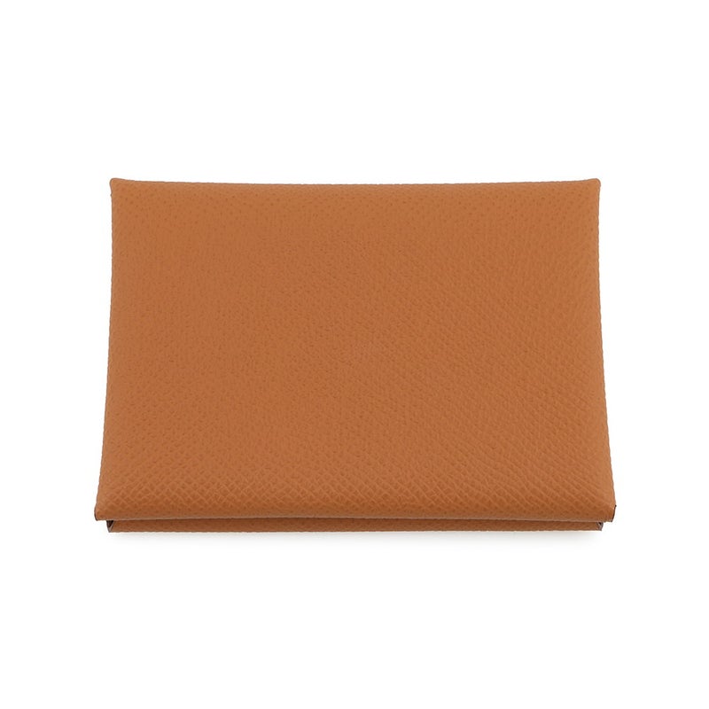 エルメス コインケース カルヴィデュオ ゴールド/シルバー金具 エプソン W刻印 財布