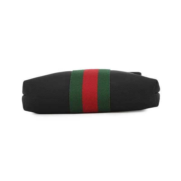 グッチ ショルダーバッグ シェリーライン キャンバス 631195 GUCCI バッグ ウェブ 黒 アウトレット品