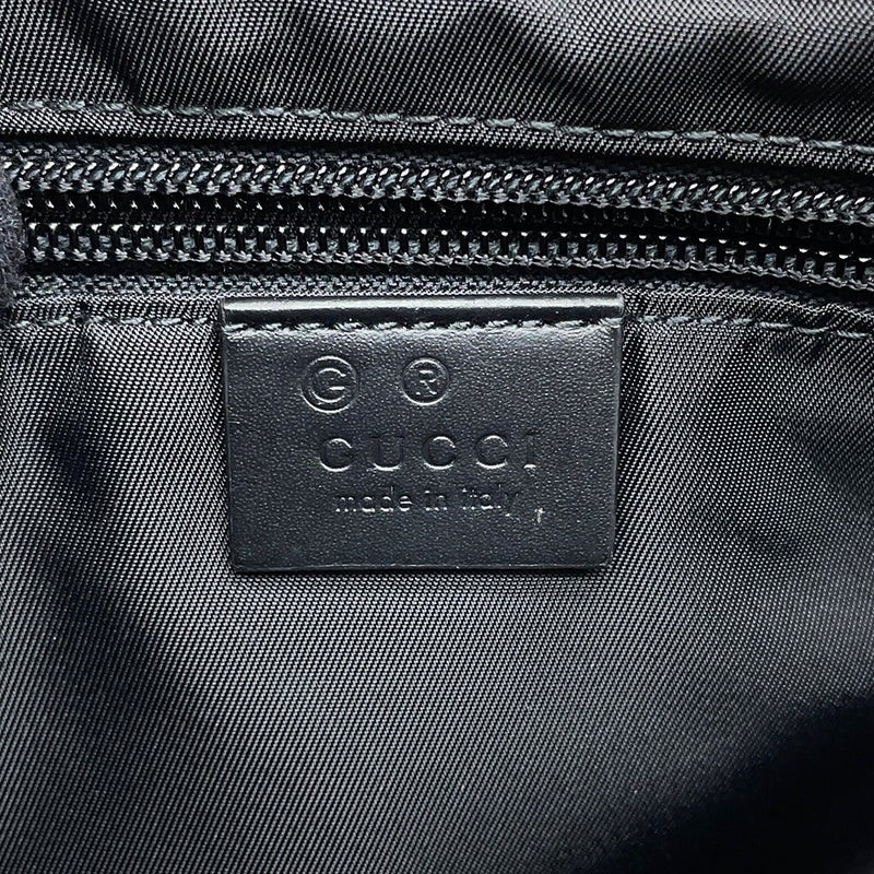 グッチ ショルダーバッグ シェリーライン キャンバス 631195 GUCCI バッグ ウェブ 黒 アウトレット品