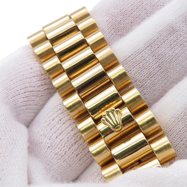 ロレックス デイデイト K18YGイエローゴールド L番 18238G ROLEX 腕時計 ウォッチ 白文字盤 10Pダイヤ