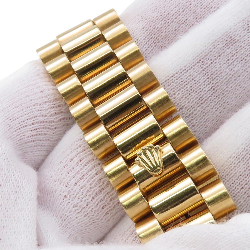 ロレックス デイデイト K18YGイエローゴールド L番 18238G ROLEX 腕時計 ウォッチ 白文字盤 10Pダイヤ