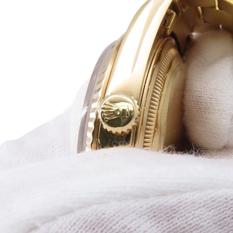 ロレックス デイデイト K18YGイエローゴールド L番 18238G ROLEX 腕時計 ウォッチ 白文字盤 10Pダイヤ