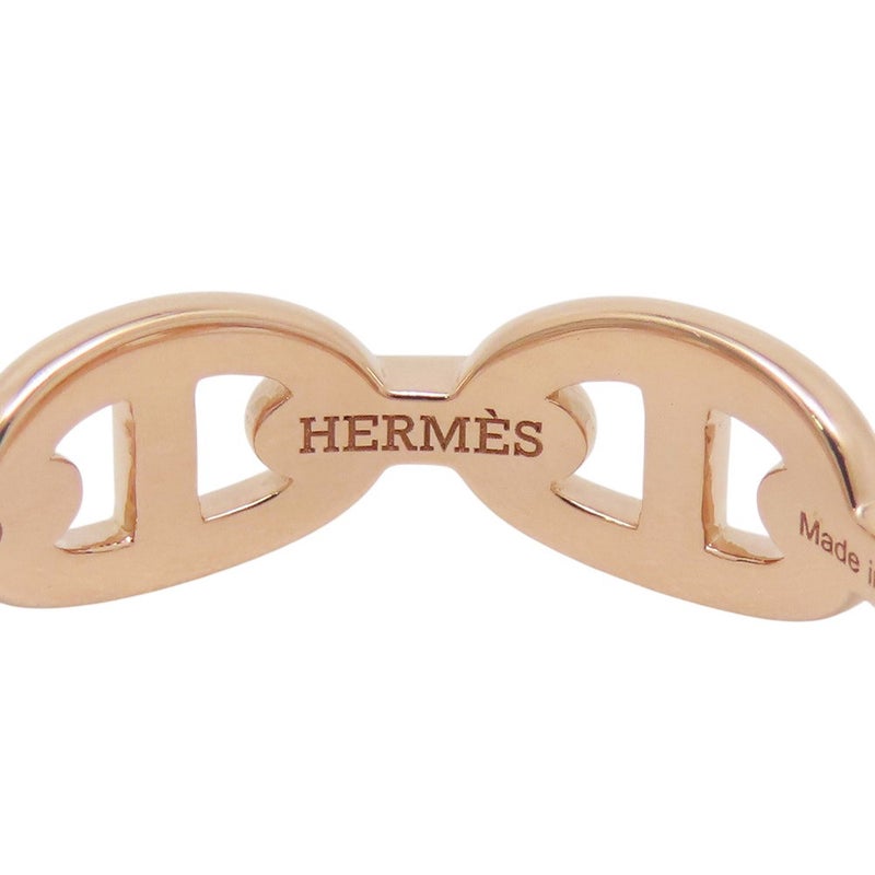 エルメス リング シェーヌダンクル アンシェネPM Enchainee K18PGピンクゴールド リングサイズ54 HERMES ジュエリー