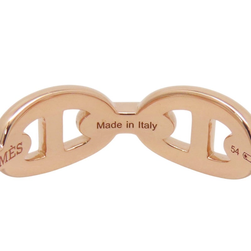 エルメス リング シェーヌダンクル アンシェネPM Enchainee K18PGピンクゴールド リングサイズ54 HERMES ジュエリー