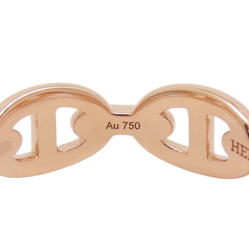 エルメス リング シェーヌダンクル アンシェネPM Enchainee K18PGピンクゴールド リングサイズ54 HERMES ジュエリー