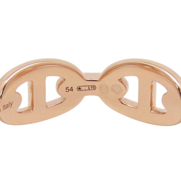 エルメス リング シェーヌダンクル アンシェネPM Enchainee K18PGピンクゴールド リングサイズ54 HERMES ジュエリー