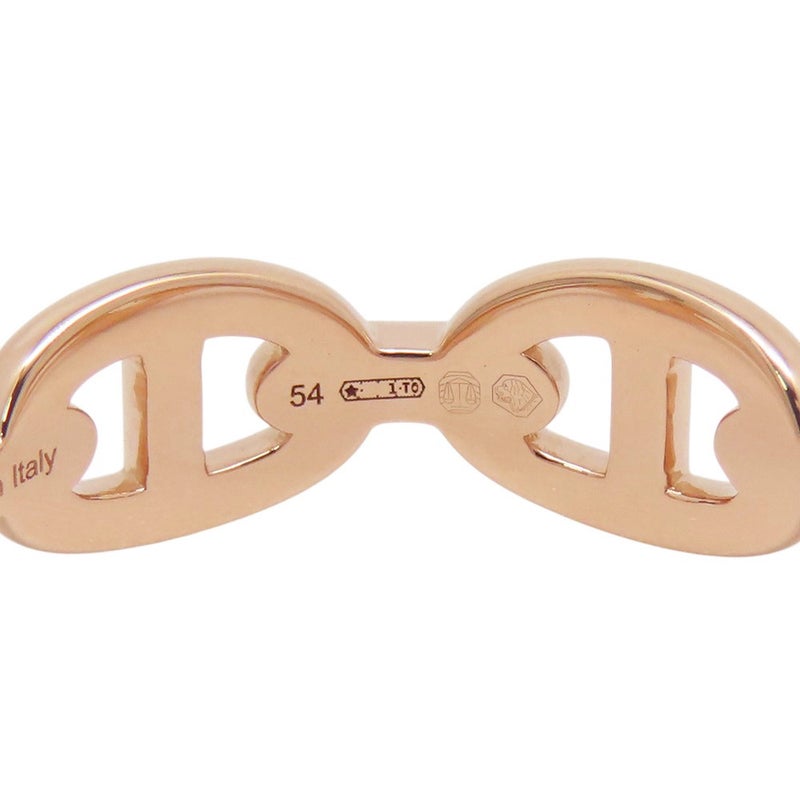 エルメス リング シェーヌダンクル アンシェネPM Enchainee K18PGピンクゴールド リングサイズ54 HERMES ジュエリー