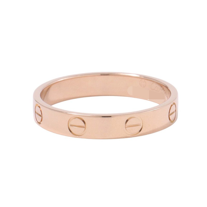 カルティエ リング ミニ ラブリング K18PGピンクゴールド スモールモデル SM リングサイズ57 B4085200 Cartier 指輪