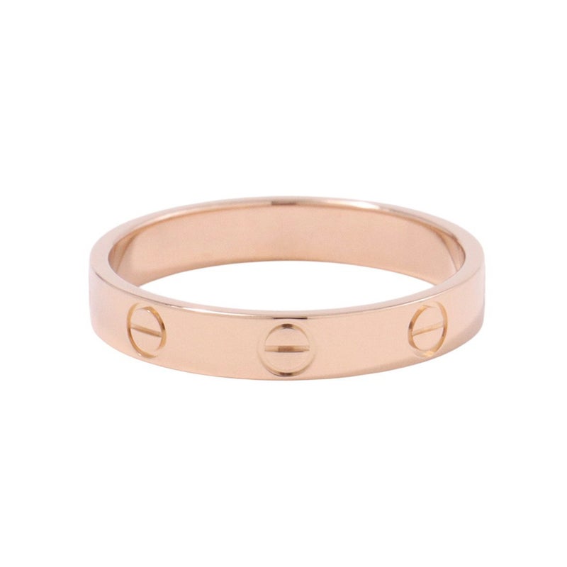 カルティエ リング ミニ ラブリング K18PGピンクゴールド スモールモデル SM リングサイズ57 B4085200 Cartier 指輪