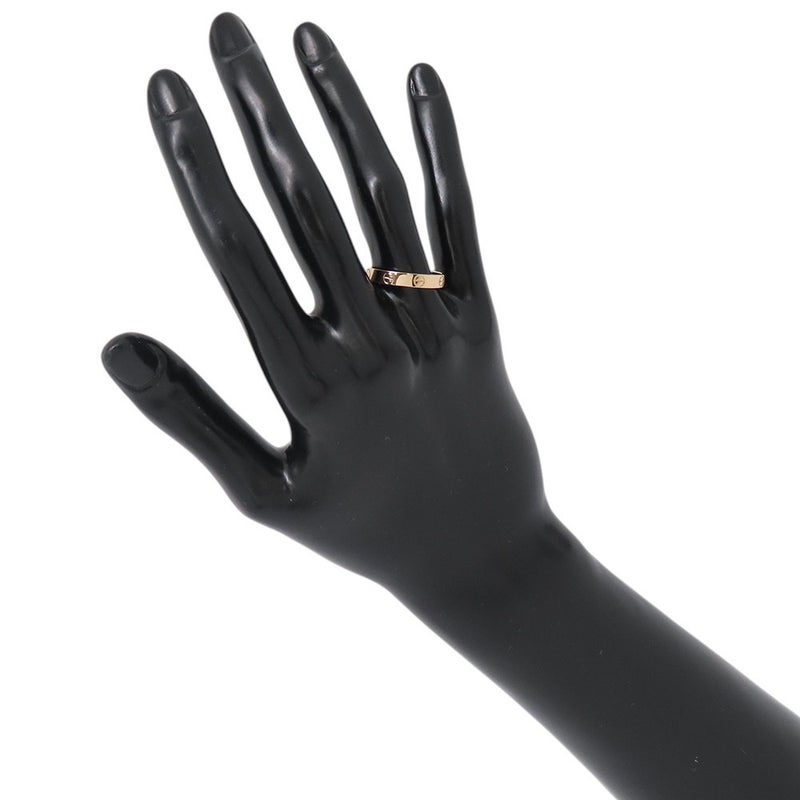 カルティエ リング ミニ ラブリング K18PGピンクゴールド スモールモデル SM リングサイズ57 B4085200 Cartier 指輪