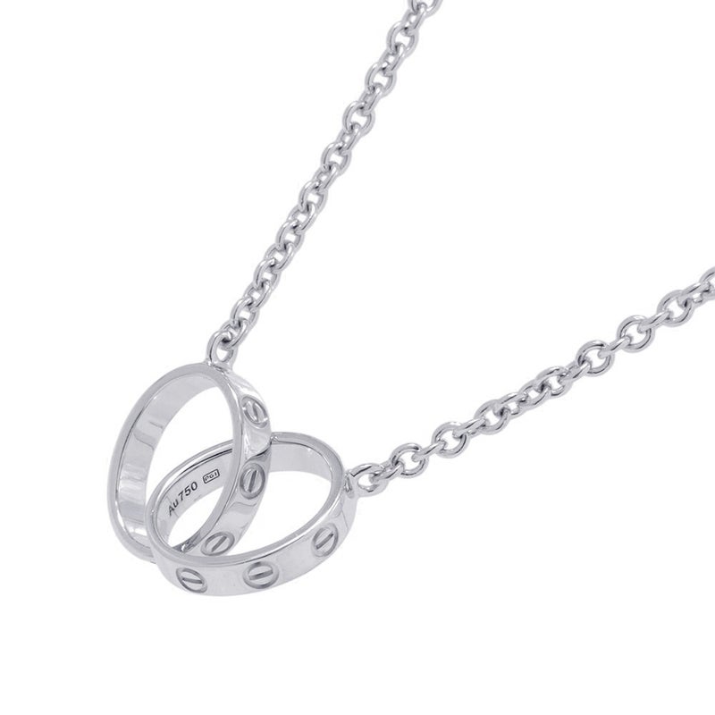 カルティエ ネックレス ベビーラブ LOVE ネックレス K18WGホワイトゴールド B7212500 Cartier ジュエリー