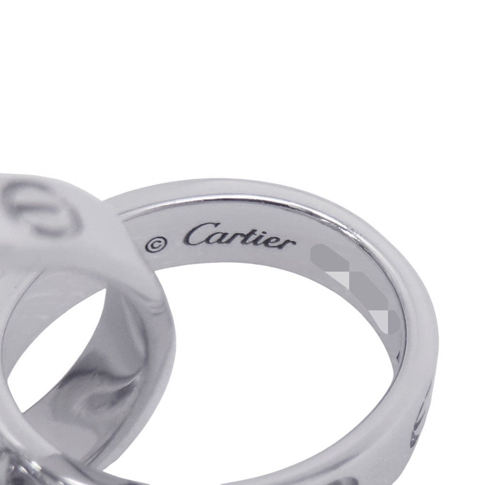 カルティエ ネックレス ベビーラブ LOVE ネックレス K18WGホワイト