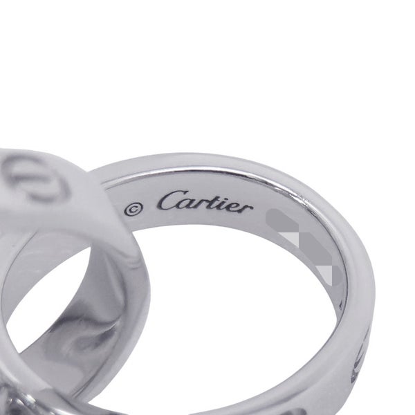 カルティエ ネックレス ベビーラブ LOVE ネックレス K18WGホワイトゴールド B7212500 Cartier ジュエリー