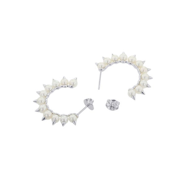 タサキ ピアス デインジャー トライブ イヤリング K18WGホワイトゴールド 淡水真珠 EC-3780-18KWG TASAKI ジュエリー