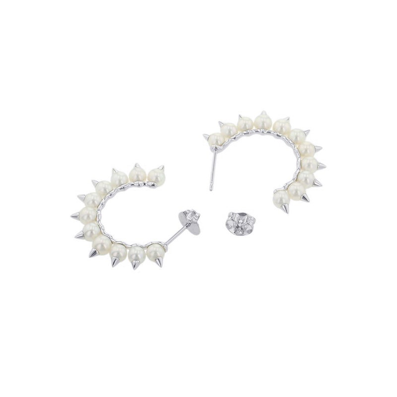 タサキ ピアス デインジャー トライブ イヤリング K18WGホワイトゴールド 淡水真珠 EC-3780-18KWG TASAKI ジュエリー