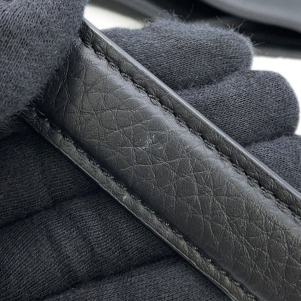 ザ ロウ トートバッグ N/S パーク トート ミディアム レザー W1313 THE ROW 黒