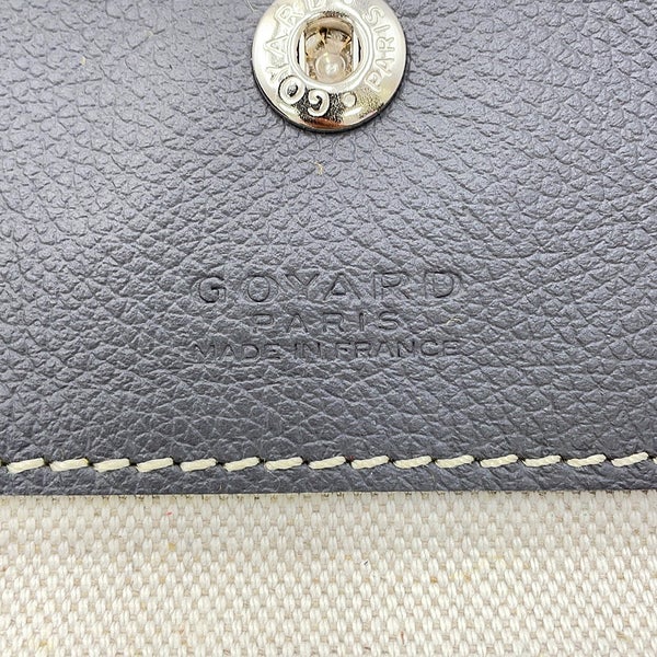 ゴヤール トートバッグ サンルイPM クリップ付 PVC/レザー STLCROPMLTY51CL51P GOYARD ポーチ付き