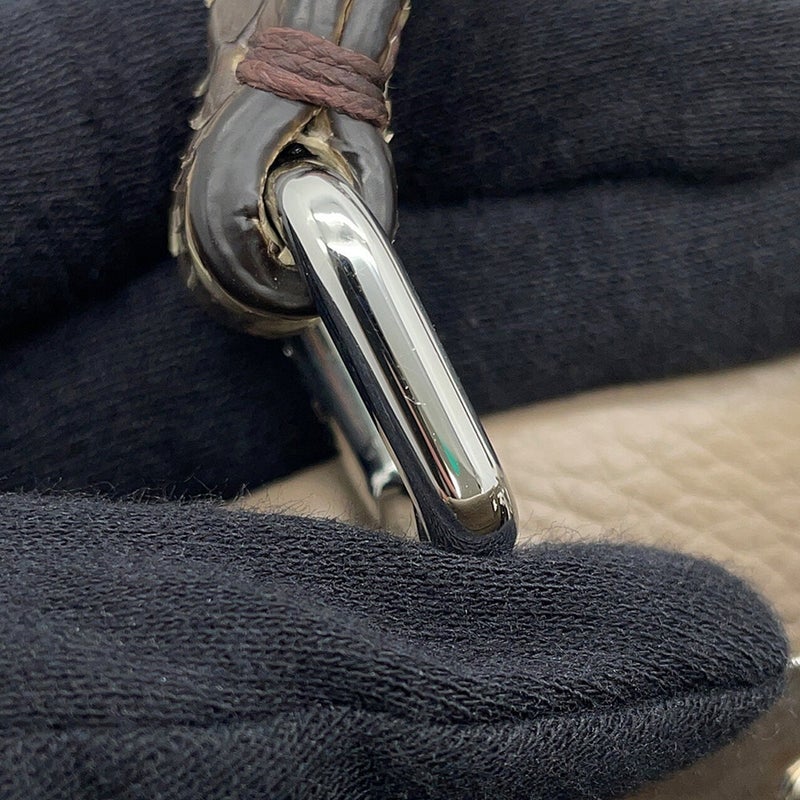 フェンディ ハンドバッグ ミニ ピーカブー セレリア レザー パイソン 8BN244 FENDI バッグ 2WAYショルダーバッグ