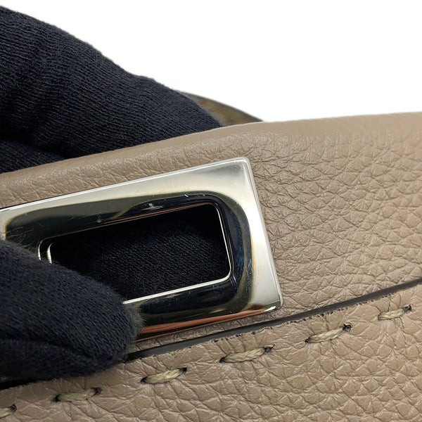 フェンディ ハンドバッグ ミニ ピーカブー セレリア レザー パイソン 8BN244 FENDI バッグ 2WAYショルダーバッグ