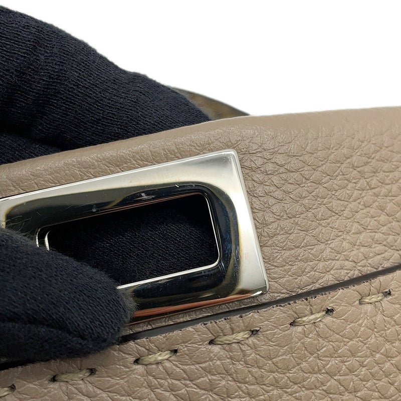 フェンディ ハンドバッグ ミニ ピーカブー セレリア レザー パイソン 8BN244 FENDI バッグ 2WAYショルダーバッグ