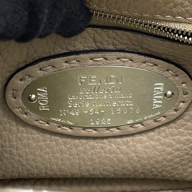 フェンディ ハンドバッグ ミニ ピーカブー セレリア レザー パイソン 8BN244 FENDI バッグ 2WAYショルダーバッグ