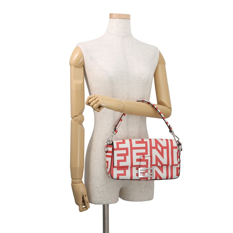 フェンディ ハンドバッグ バゲット レザー 8BR600 FENDI マークジェイコブスコラボ バッグ ワンショルダー 2way