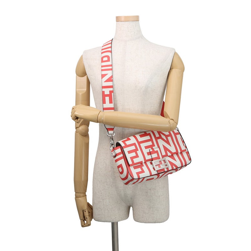 フェンディ ハンドバッグ バゲット レザー 8BR600 FENDI マークジェイコブスコラボ バッグ ワンショルダー 2way