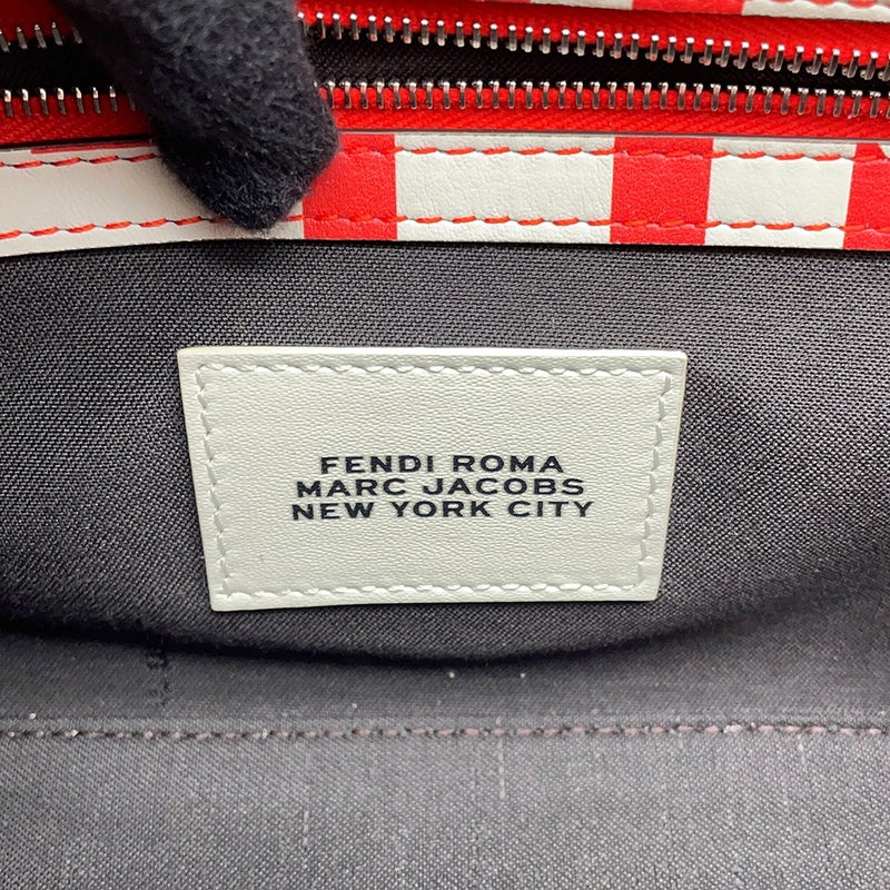 フェンディ ハンドバッグ バゲット レザー 8BR600 FENDI マークジェイコブスコラボ バッグ ワンショルダー 2way