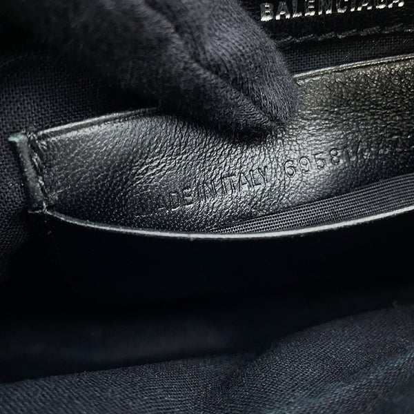 バレンシアガ ショルダーバッグ ルカゴール ミニ デニム 695814 BALENCIAGA 2way