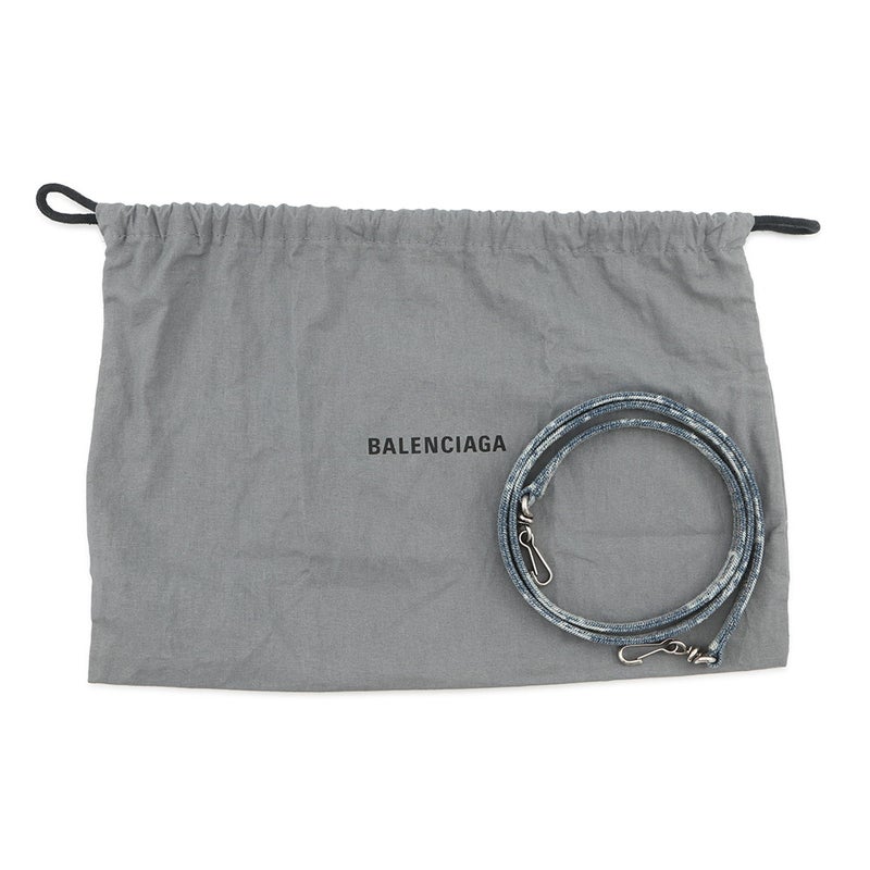 バレンシアガ ショルダーバッグ ルカゴール ミニ デニム 695814 BALENCIAGA 2way