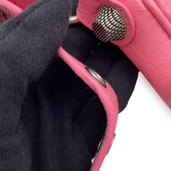 バレンシアガ ショルダーバッグ ルカゴールXS スリングバッグ レザー 771670 BALENCIAGA