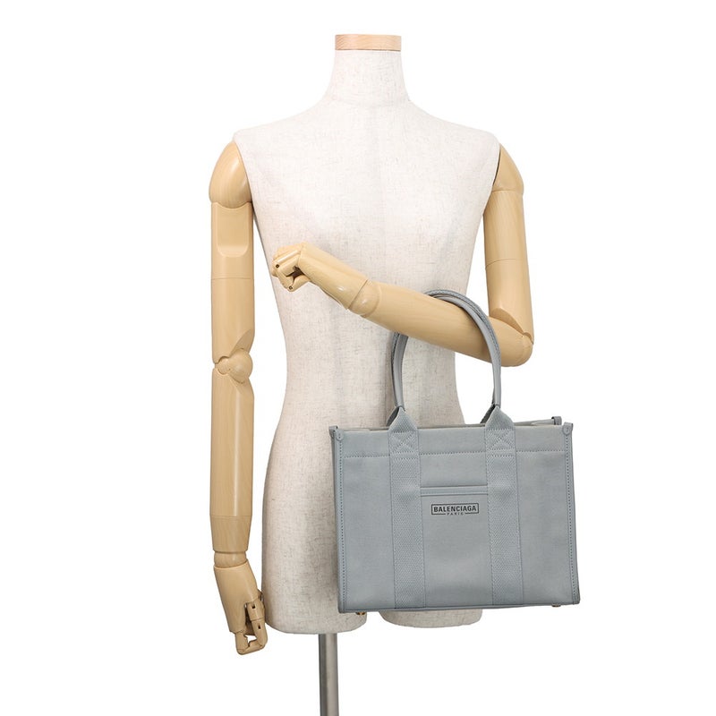 バレンシアガ ハンドバッグ ハードウェア S キャンバス/レザー 6714022 BALENCIAGA トートバッグ 2wayショルダー