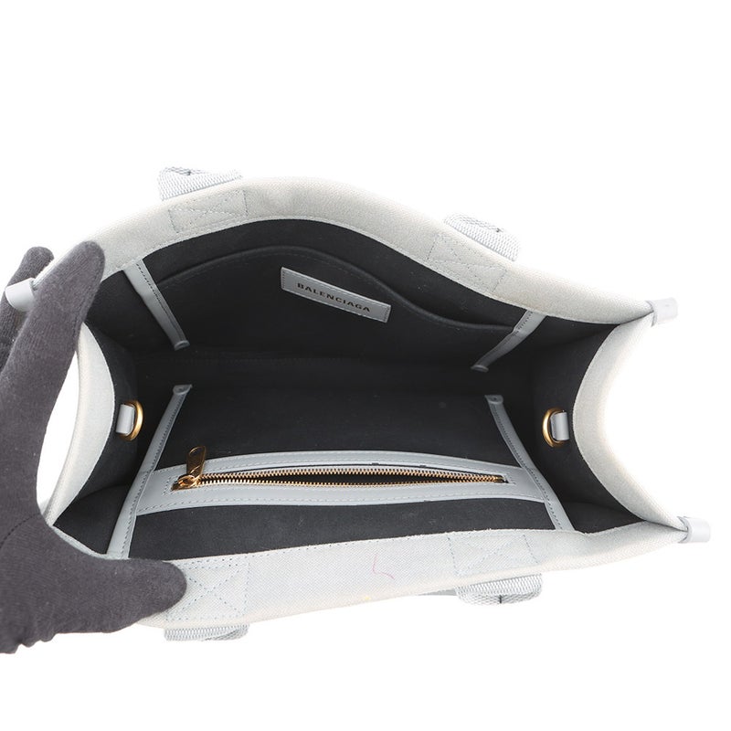 バレンシアガ ハンドバッグ ハードウェア S キャンバス/レザー 6714022 BALENCIAGA トートバッグ 2wayショルダー