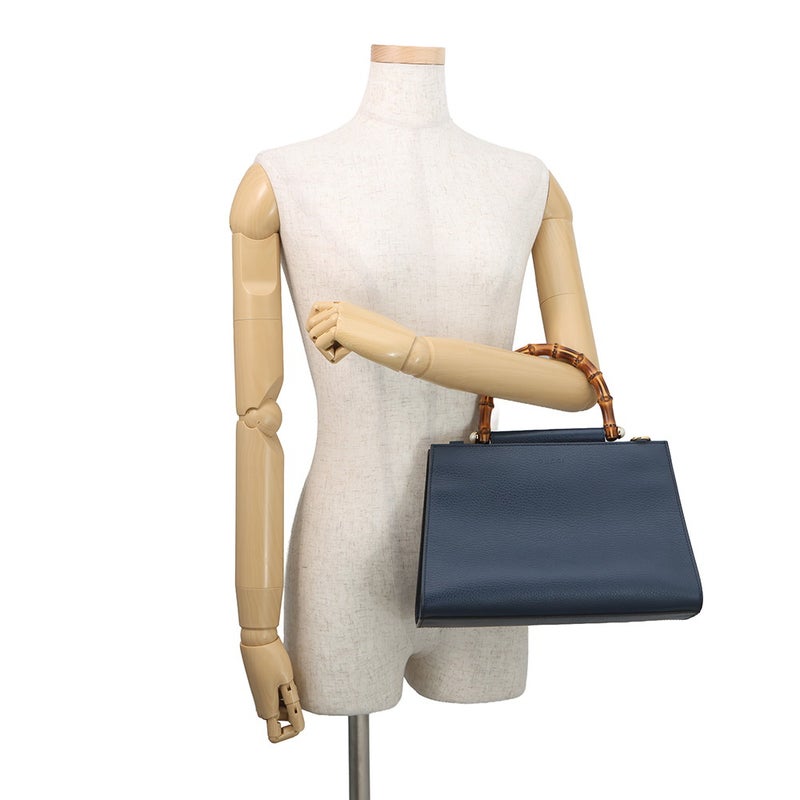 グッチ ハンドバッグ ニムフェア バンブー レザー 459076 GUCCI 2way