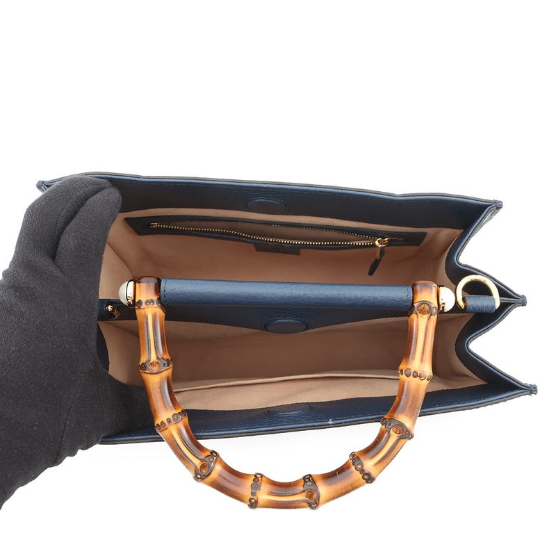 グッチ ハンドバッグ ニムフェア バンブー レザー 459076 GUCCI 2way