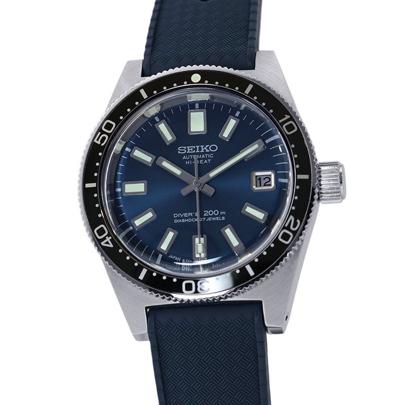 セイコー プロスペックス 55周年記念 1965メカニカルダイバーズ復刻デザイン 世界限定1100本 SBEX009 ブルーグレー文字盤