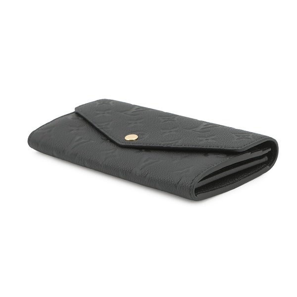 ルイヴィトン 長財布 モノグラム・アンプラント ポルトフォイユ・サラ M82257 LOUIS VUITTON 黒 ブラック