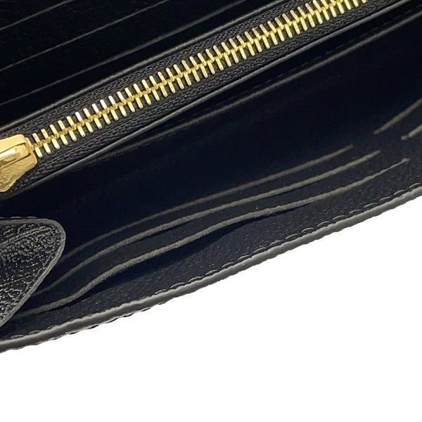 ルイヴィトン 長財布 モノグラム・アンプラント ポルトフォイユ・サラ M82257 LOUIS VUITTON 黒 ブラック