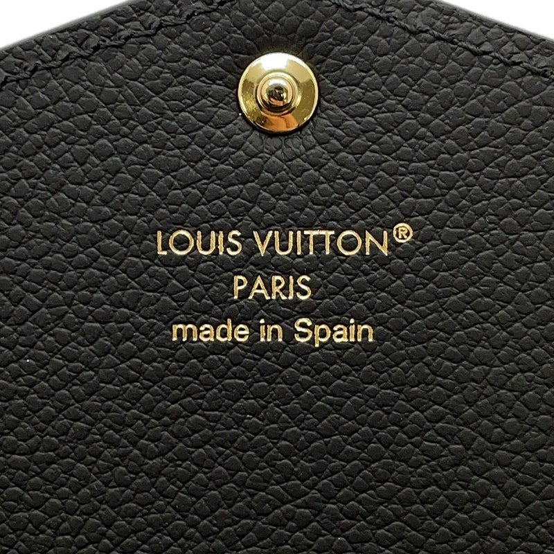 ルイヴィトン 長財布 モノグラム・アンプラント ポルトフォイユ・サラ M82257 LOUIS VUITTON 黒 ブラック