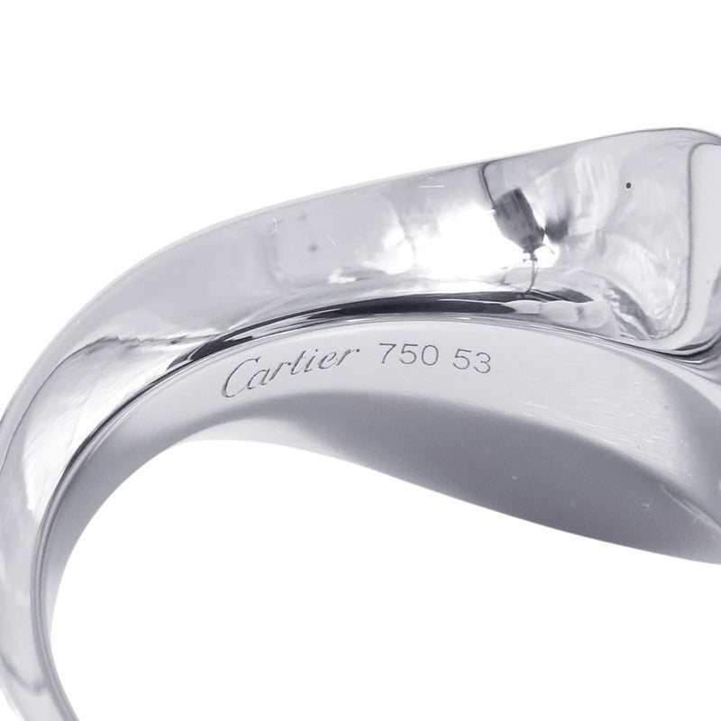 カルティエ リング ヌーベルバーグ ダイヤモンド K18WGホワイトゴールド サイズ53 Cartier 指輪