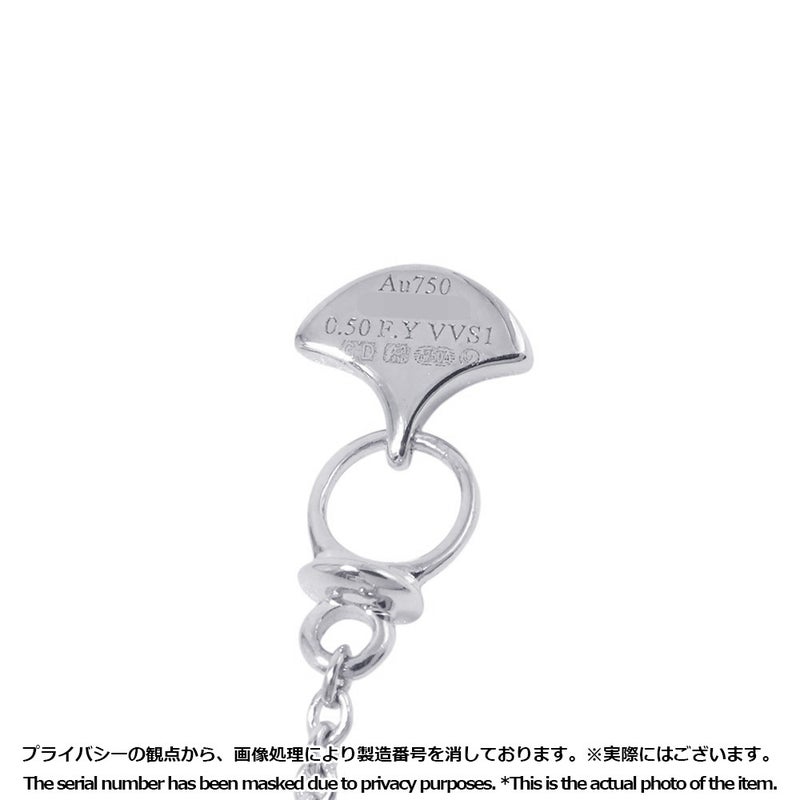 グラフ ネックレス アイコン ペアシェイプ ペンダント ファンシーイエローダイヤ 1P 0.50ct/ダイヤ K18WG/K18YG RGP845 GIA鑑定書付き